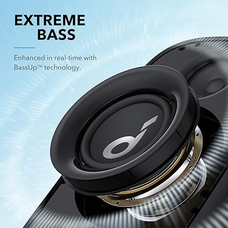 Soundcore Trance Go Outdoor Bluetooth Speaker BassUp Technology A3396 - BLACK - Like New