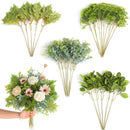 GAATEEK ARTIFICIAL GREENERY STEMS BOX SET - 30PCS WITH 4 KINDS OF MIXED - GREEN - Like New