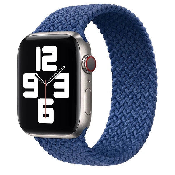 APPLE APPLE WATCH BRAIDED SOLO LOOP 40MM, SIZE 9 - ATLANTIC BLUE - Brand New