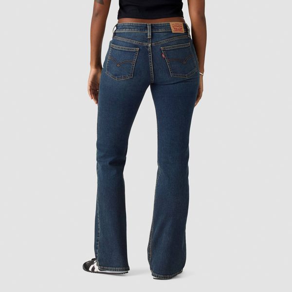 LEVI'S® WOMEN'S SUPERLOW BOOTCUT JEANS SIZE: 30W X 32L - SWEEP DOWN DARK - Brand New