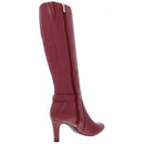 Bandolino Womens Lella Suede Closed Toe Knee High Fashion Boots Red SIZE 10 - Brand New