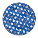 MACKENZIE-CHILDS Enamel Serving Platter Decorative Food 16 Inches - Royal Star - Brand New