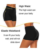 TOURNESOL WOMEN'S CLASSIC SWIM SHORT BIKINI BOTTOMS SIZE LARGE - BLACK - Brand New