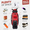 HIMAL 14-WAY GOLF CART BAG PRO - RED/BLACK - Like New