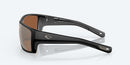 COSTA DEL MAR REEFTON PRO MATTE FRAME COPPER SILVER MIRROR 580G 63-15-120 3P - Like New