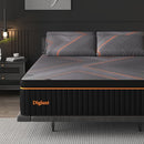 Queen Mattress, 14 Inch Plush Hybrid Mattress, Soft Memory Foam - Brand New