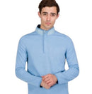 THREE SIXTY SIX MEN'S MOCK NECK SWEATER - SIZE 3XL - SLATE BLUE - Like New