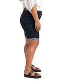 LEVI'S WOMEN'S BERMUDA SHORTS - SIZE: WOMEN 24 - ROYAL RINSE - DARK INDIGO - Brand New