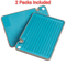 730617339 Kitchen HQ Reversible Cutting Boards Teal 2-Pack New