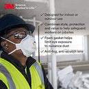 3M SAFETY GLASSES VIRTUA CCS ANSI Z87 ANTI-FOG CLEAR LENS BLUE FRAME - CLEAR - Brand New