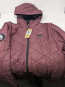 HELIOS HYBRID STYLE FOR WOMEN HEATED JACKET - SIZE: WOMEN L - MAROON - Brand New