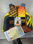 STEARNS HYDROPRENE ADULT LIFE JACKET - SIZE: MEN M - BLACK/ORANGE - Brand New