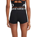 CZ9857 NIKE PRO WOMEN'S 3" COMPRESSION SHORTS - SIZE: WOMEN S - BLACK/WHITE - Brand New