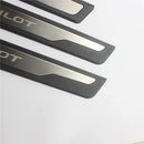 OLIKE for Honda Pilot 2016-2022 ABS+Stainless Steel Door Sill Scuff Plate Guard - Brand New