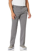 AMAZON ESSENTIALS MEN'S CLASSIC-FIT STRETCH GOLF PANT - 42W X 34L - GRAY - Brand New