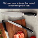 HENCKELS Forged Elite Razor-Sharp 3-Piece Kitchen Knife Set - Various Sizes - Like New