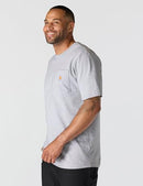 CARHARTT ICONIC K87 POCKET T-SHIRT MEN 3XL HEATHER GREY - Brand New