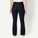 AMAZON ESSENTIALS GIRLS' HIGH STRETCH HIGH-RISE FLARE JEANS WOMEN 10 RINSE - Brand New