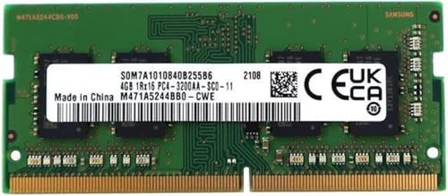SAMSUNG 4GB DDR4 SODIMM RAM MODULE 3200MHZ M471A5244CB0-CWE - GREEN - Like New
