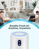 MOOKA Air Purifiers for Home Large Room up to 1076 ft² H13 True HEPA Filter - Like New