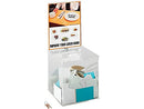 SAFCO 4234CL LARGE ACRYLIC COLLECTION BOXES - CLEAR - Brand New