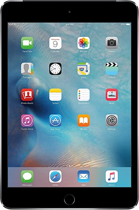 APPLE IPAD MINI 4TH GEN 7.9" 64GB WIFI CELLULAR MK7P2LL/A - SPACE GRAY Like New