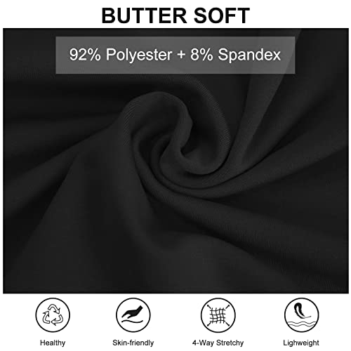 DIBAOLONG Women's Yoga Pants Capri Lounge Joggers Pockets 2XL BLACK - Brand New