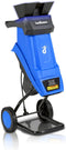 LANDWORKS ELECTRIC WOOD CHIPPER - LIGHT DUTY, BRANCHES, TRI-GUO023 - BLUE/BLUE Like New