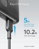 ANKER PORTABLE CHARGER USB-C PORTABLECHARGER 10000MAH 20W POWERDELIVER - BLACK Brand New