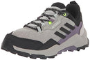 ADIDAS WOMEN'S TERREX AX4 SNEAKER - SIZE: WOMEN 7 - WONDER SILVER/BLACK/GRAY - Like New
