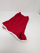 WONDER NATION GIRLS DOLPHIN HEM SHORTS - SIZE: YOUTH XL (14-16) - BRILLIANT RED - Brand New