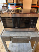HIGH POINTE MICROWAVE OVEN TURNTABLE 19" W X 11.375" H X 14.8" - SILVER/BLACK - Like New