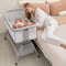 ANGELBLISS BABY BASSINET BEDSIDE SLEEPER EASY FOLDING PORTABLE - Scratch & Dent
