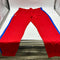 LACOSTE MENS SPORT RUN-RESISTANT TENNIS TRACKPANTS SIZE: 6-XL - RED/MARINA/WHITE - Brand New