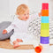 EARLY LEARNING CENTRE STACKING CUPS TOY TEAM JUST PLAY, 82917 - MULTICOLOR - Brand New