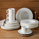 Stone Lain Sylvie 20 Pieces Bone China Dinnerware Set - White - Scratch & Dent