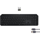 LOGITECH MX KEYS S WIRELESS BACKLIT KEYBOARD WITH PROGRAMMABLE KEYS - BLACK - Like New