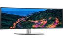 DELL ULTRASHARP U3423WE 34.1" WQHD CURVED SCREEN WLED LCD MONITOR - SILVER - Like New