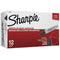 SHARPIE PERMANENT CHISEL TIP MARKER, POSTER MARKERS, 38201 12 COUNT - BLACK - Brand New