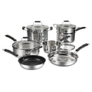CUISINART HERITAGE™ STAINLESS COLLECTION 11 PIECE SET - STAINLESS STEEL - Like New