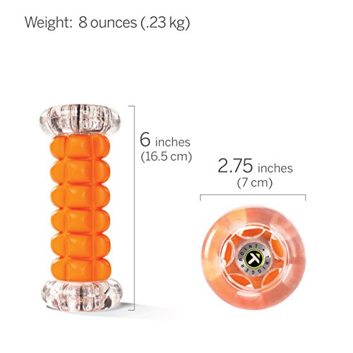 TRIGGERPOINT TRIGGER POINT PERFORMANCE NANO FOOT ROLLER MASSAGER - ORANGE - Like New