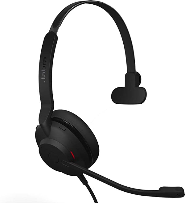 Jabra Evolve2 30 UC Wired Headset 2 Built-in Microphones 23089-889-879 - Black Like New