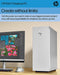 For Parts: HP Envy PC i5-12400 16GB 512GB SSD TE02-0020 - White - PHYSICAL DAMAGED (NO GPU)