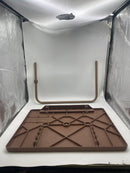 TABLE-MATE XL DULEXE ADJUSTABLE TV TABLE WITH 4 SET ANGLES - - Scratch & Dent