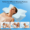 Anvo Cervical Pillow for Neck Pain Relief, Memory Foam Pillows for Neck - Like New