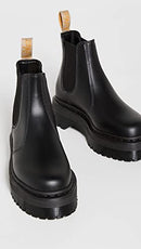 27560001 Dr. Martens Women's V 2976 Quad Chelsea Boot Black/Felix Ruboff 9 - Like New