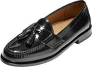 COLE HAAN MEN'S PINCH TASSEL LOAFER - SIZE: MEN 10.5 EXTRA WIDE (XW) - BLACK - Like New