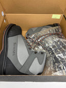 SIMMS TRIBUTARY WADING BOOTS - RUBBER SOLE - SIZE: MEN 12  - STRIKER GRAY - Like New