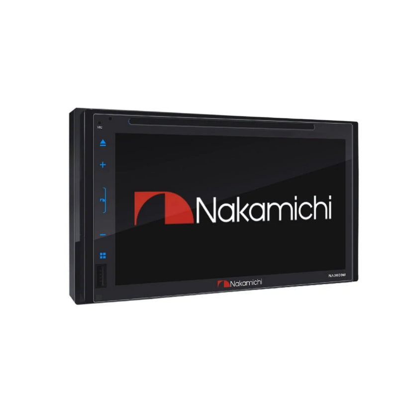 NAKAMICHI 2-DIN IN-DASH CD/DVD BLUETOOTH RECEIVER W/ 6.75" - Scratch & Dent