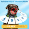 QIVONDA BARK COLLAR FOR DOGS WITH BEEP VIBRATION - BLACK - Like New